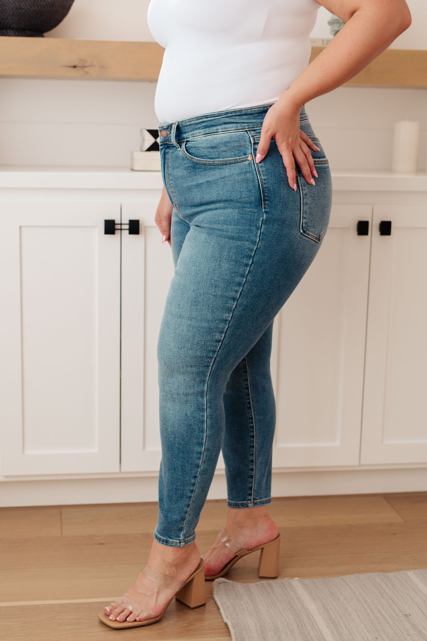 THERMAL: Bryant High Rise Skinny Jean - Judy Blue