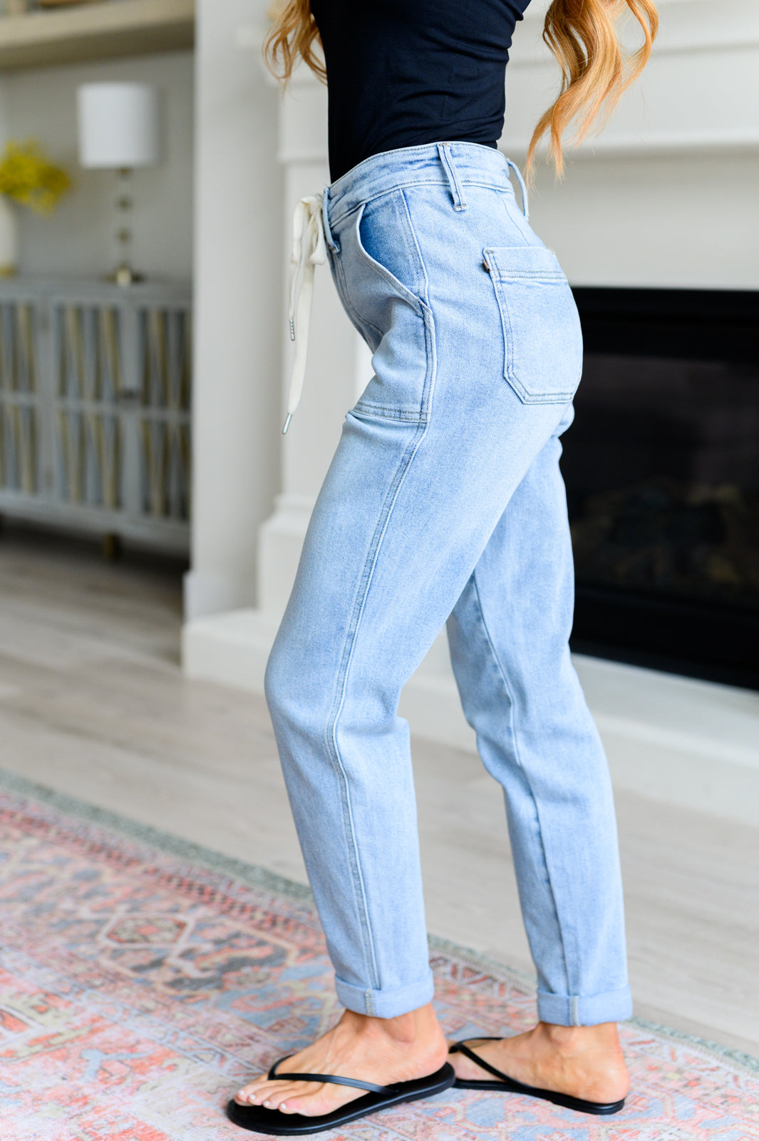 Cooper High Rise Vintage Denim Jogger - Judy Blue