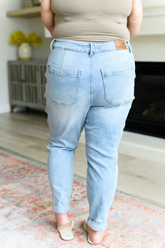 Cooper High Rise Vintage Denim Jogger - Judy Blue