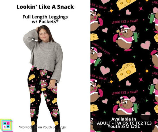 Lookin' Like a Snack Leggings w/Pockets