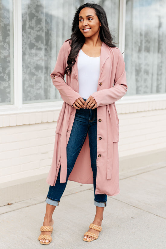 First Day Of Spring Jacket in Dusty Mauve - Mittoshop