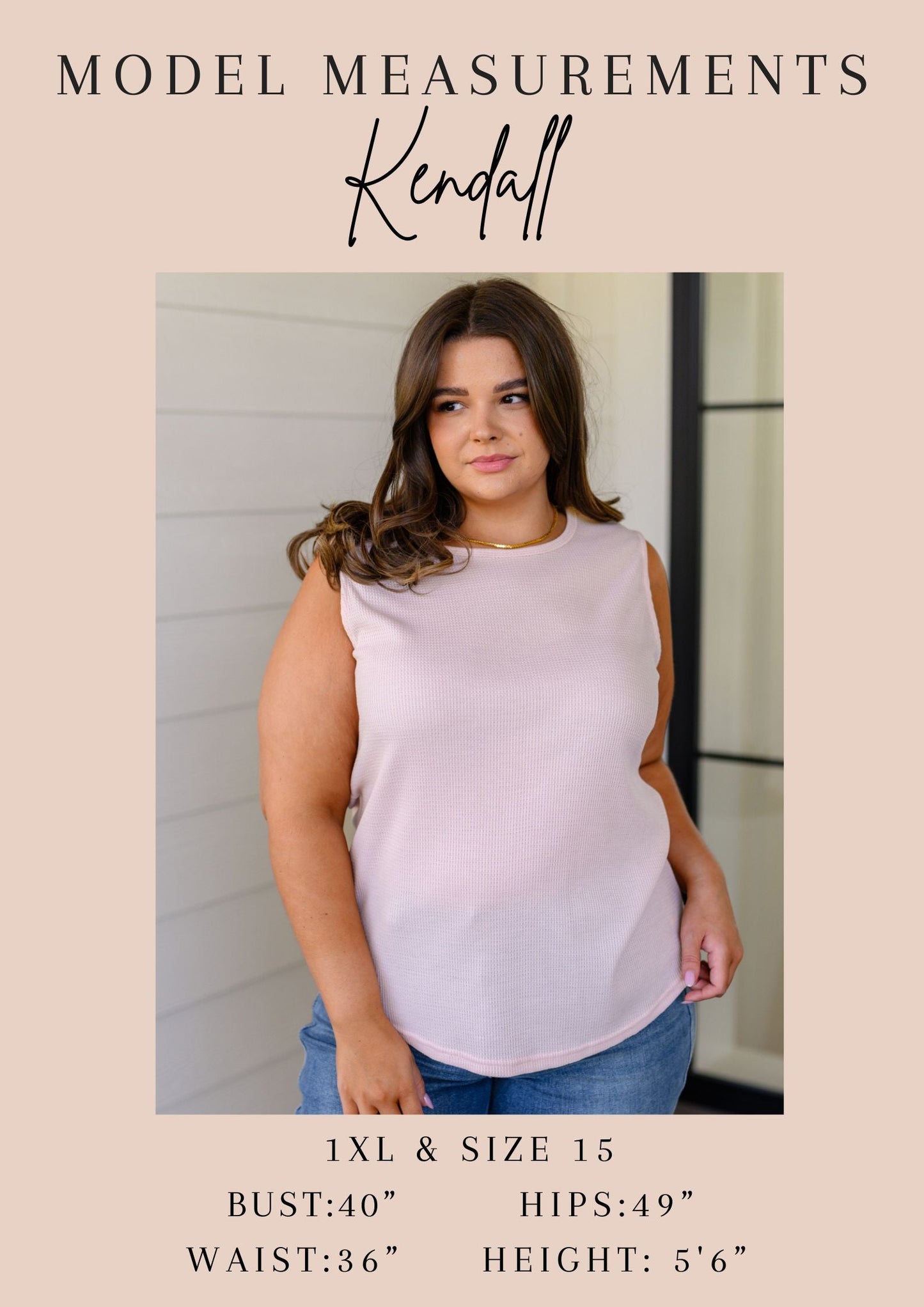 Fundamentals Ribbed Seamless Reversible Tank in Peach - Yelete