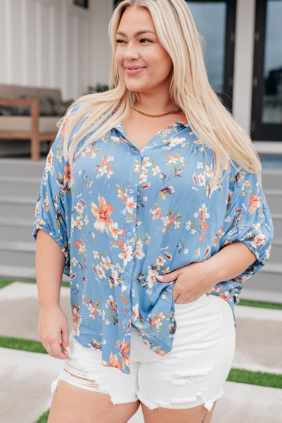 Lanikai Floral Button Down - Hayden