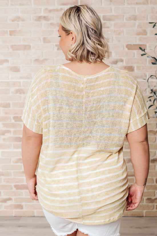 Simply Sweet Striped Top - Mittoshop