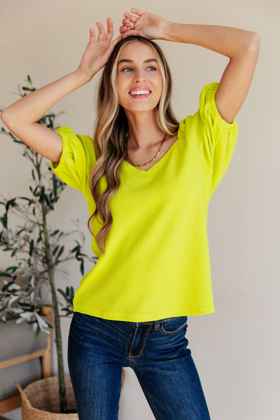 Try Me Balloon Sleeve Blouse - Kori America