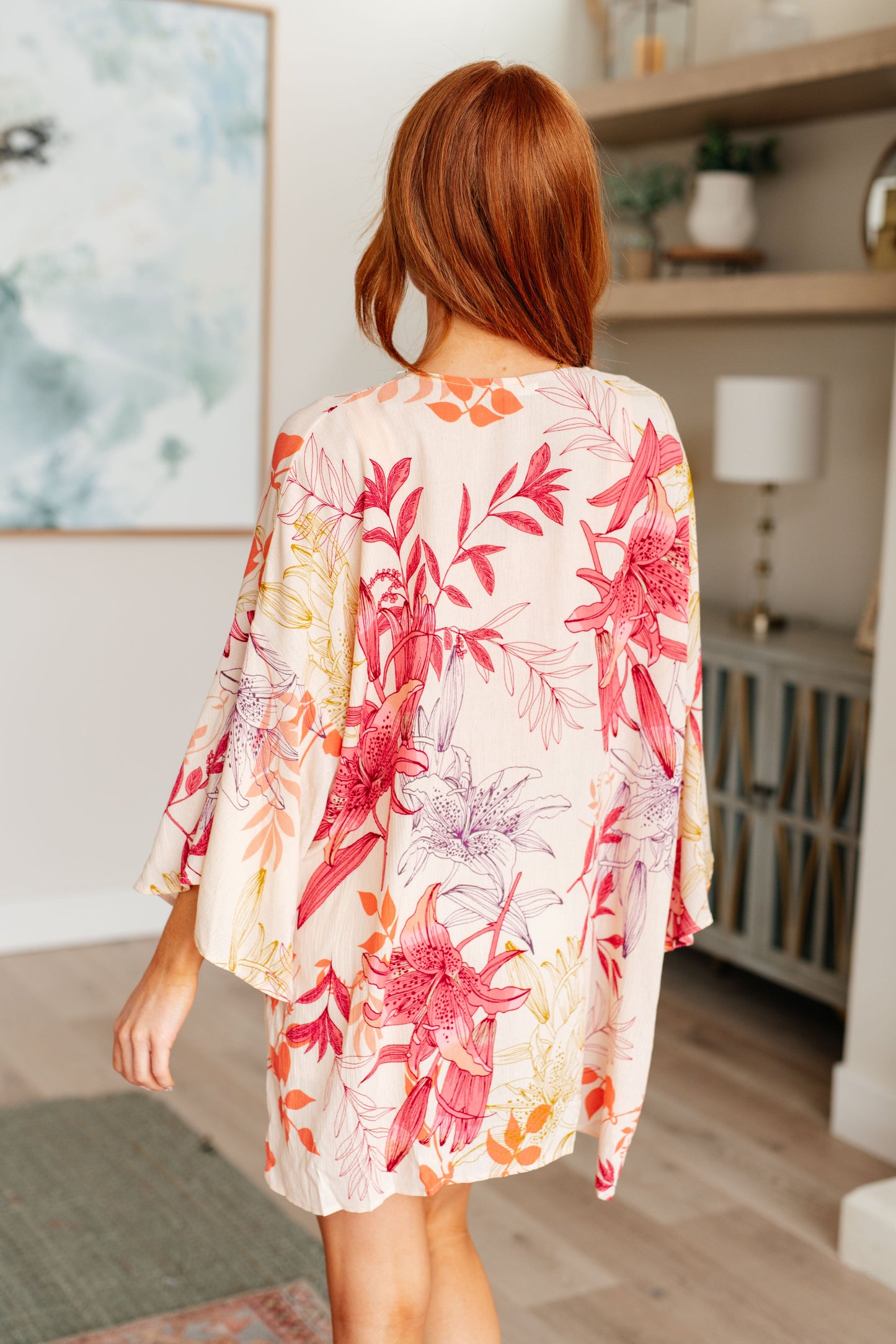 Vacay Season Bell Sleeve Kimono - GeeGee