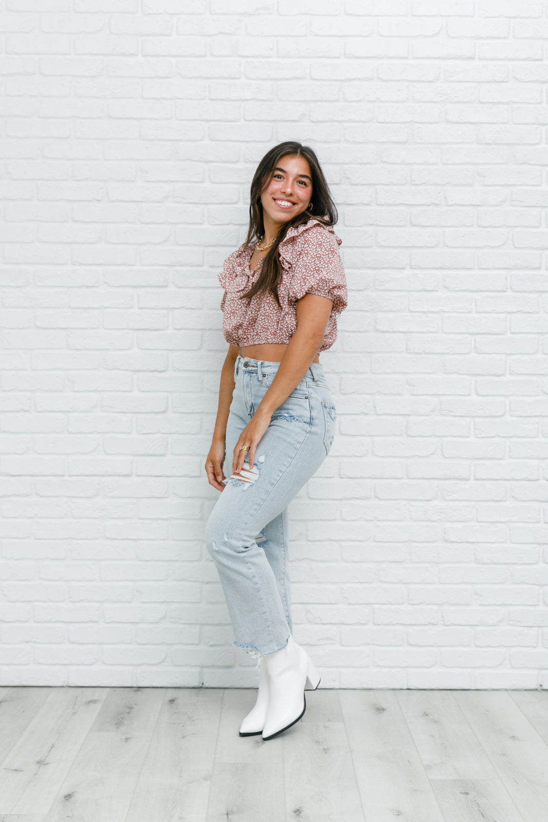 Golden Hour Top in Rose - Very J