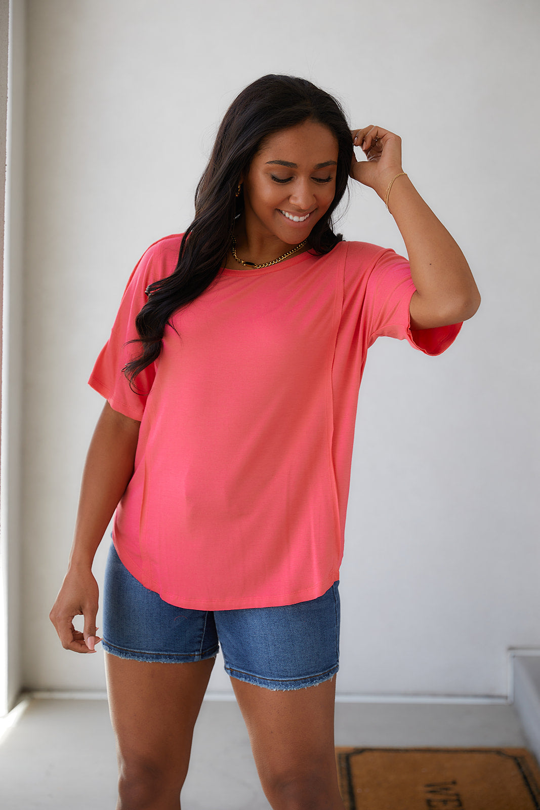 Always Mine Scoop Neck Top - Sew In Love