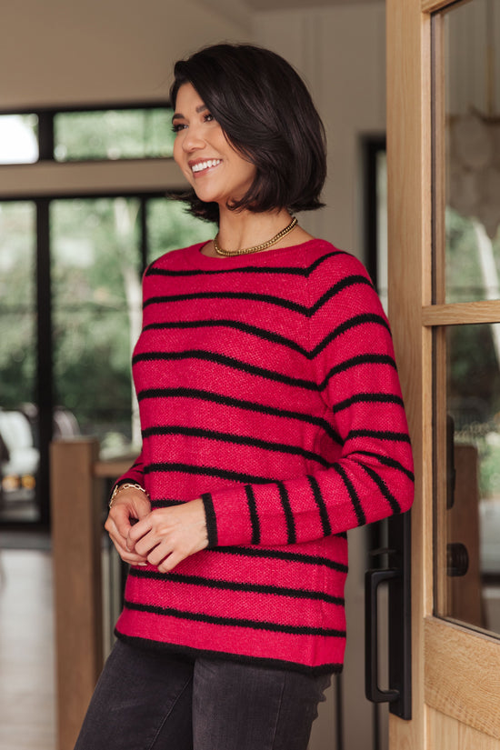 Are We There Yet? Striped Sweater - Sew In Love