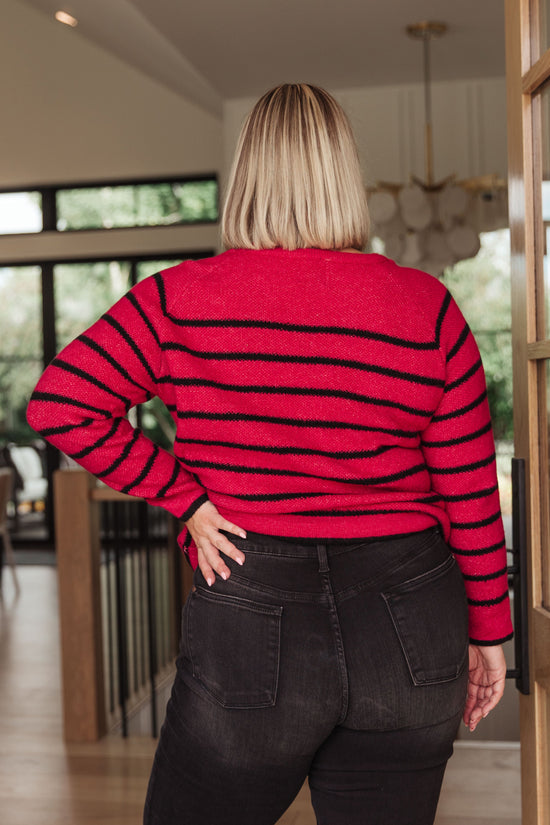 Are We There Yet? Striped Sweater - Sew In Love