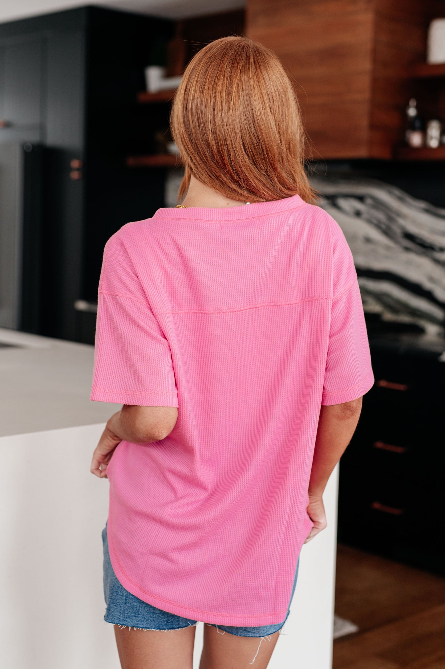 Back Together V-Neck Top - One Eleven North