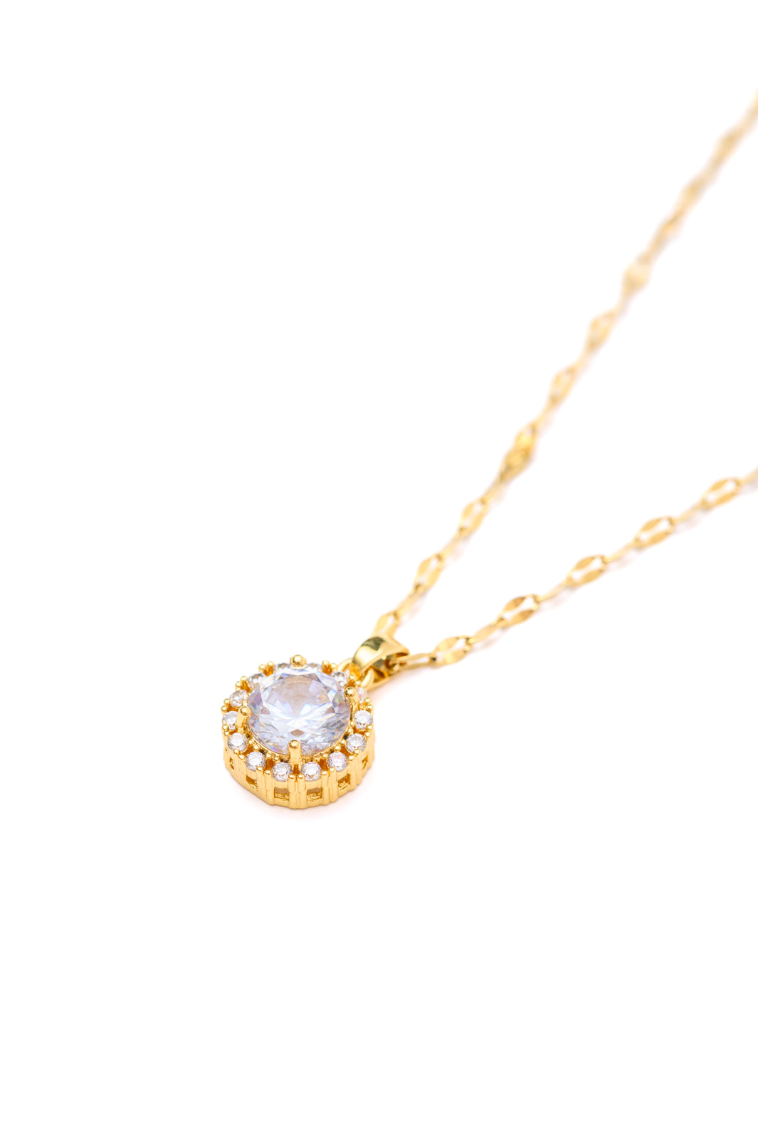 Bright Delight Pendant Necklace - 18K Gold