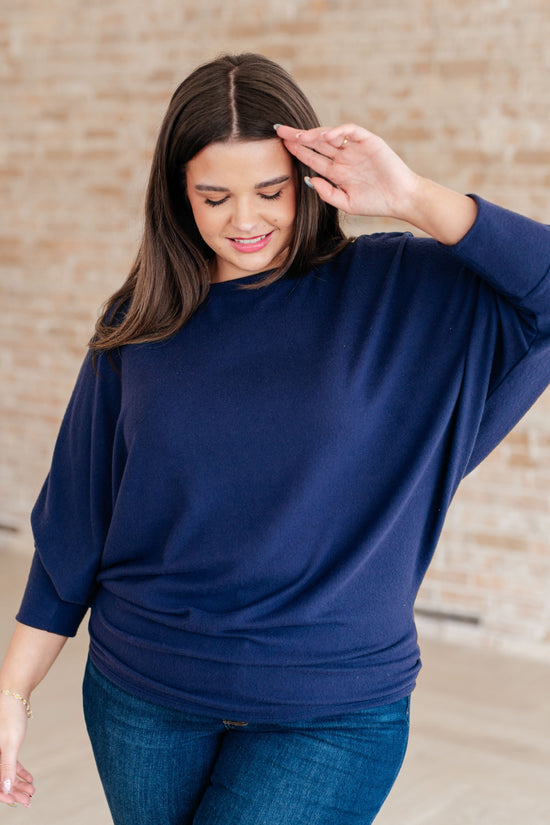 Casually Comfy Batwing Top - Sew In Love