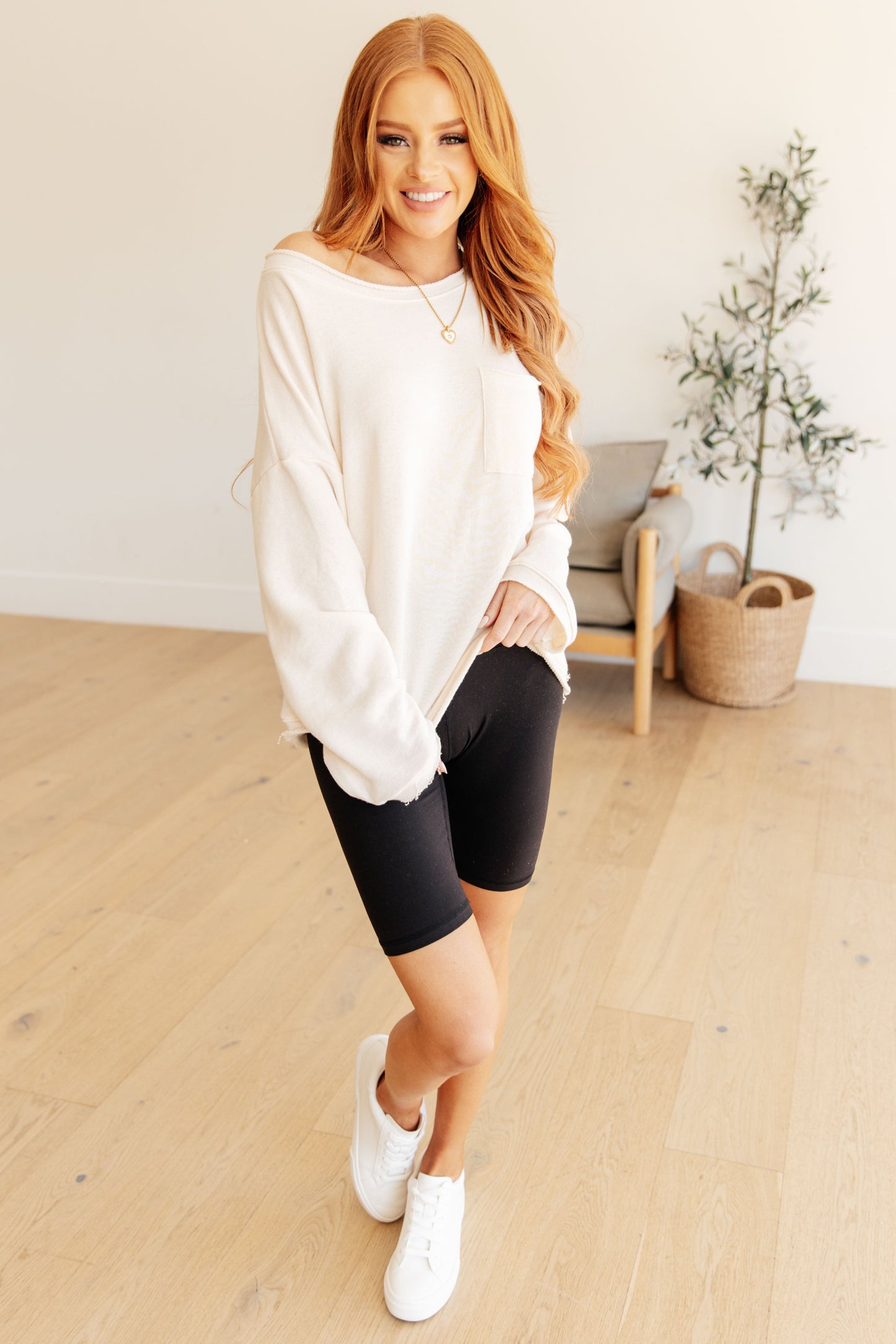 Coastal Living Sweatshirt - White Birch