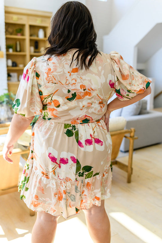 Delightful Surprise Floral Dress - Entro