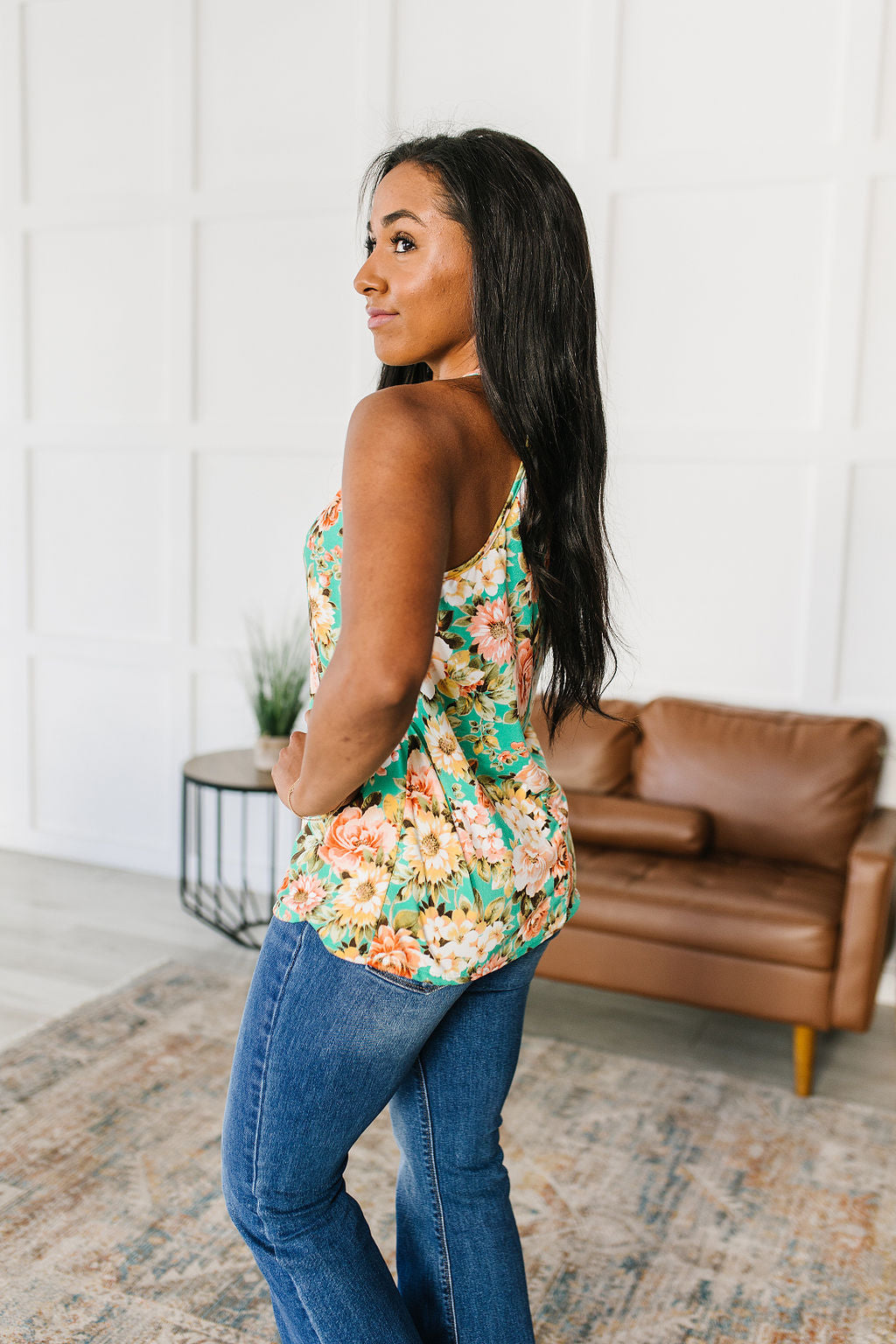 Fiddle Dee Dee Floral Halter Top - Haptics