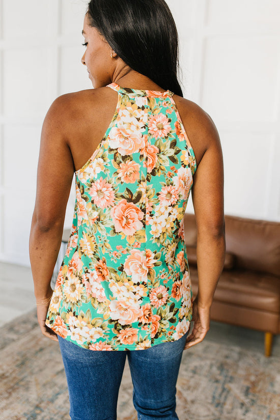 Fiddle Dee Dee Floral Halter Top - Haptics