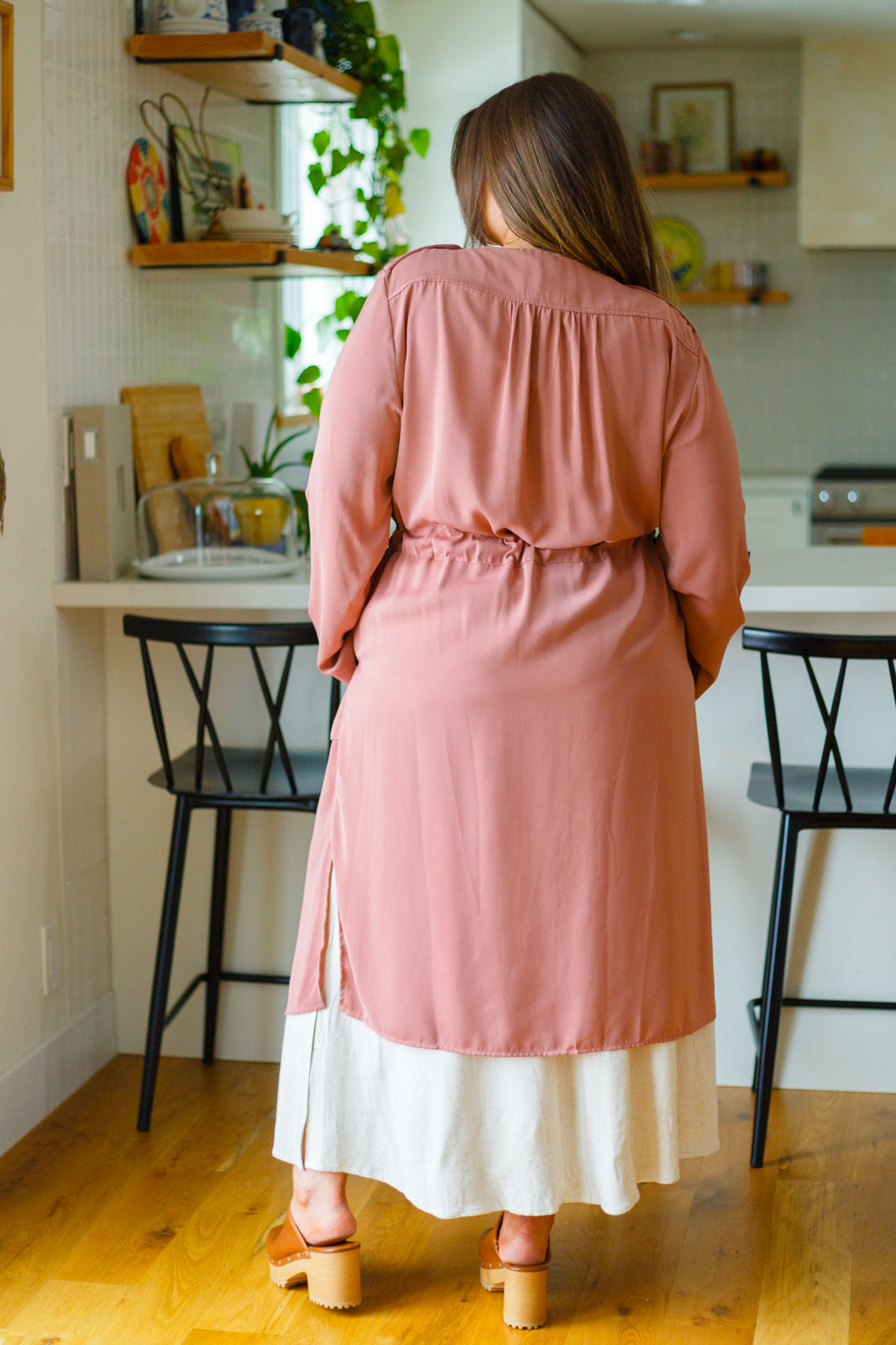 First Day Of Spring Jacket in Dusty Mauve - Mittoshop