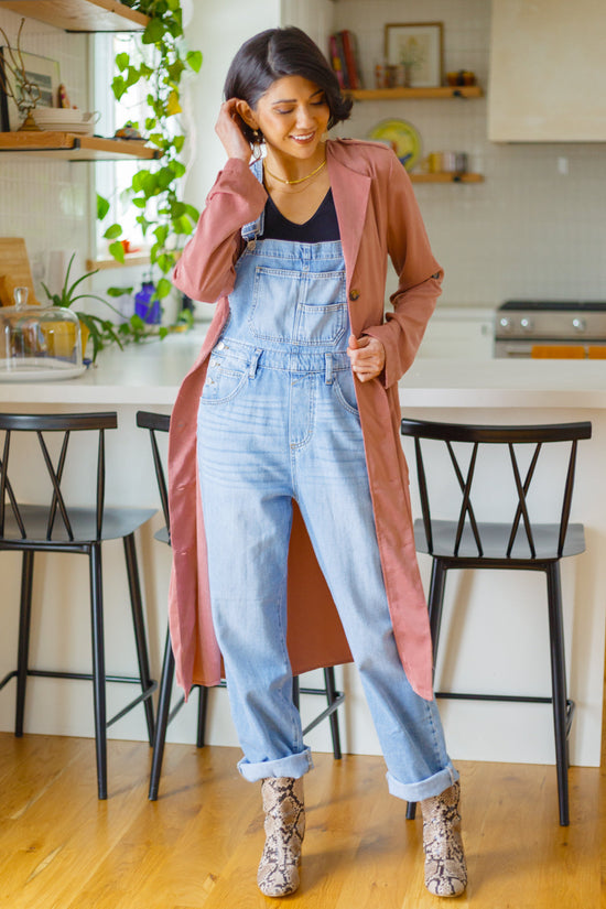 First Day Of Spring Jacket in Dusty Mauve - Mittoshop