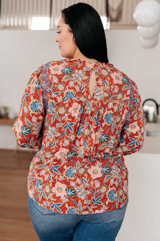 Floral Delight Blouse - Savanna Jane