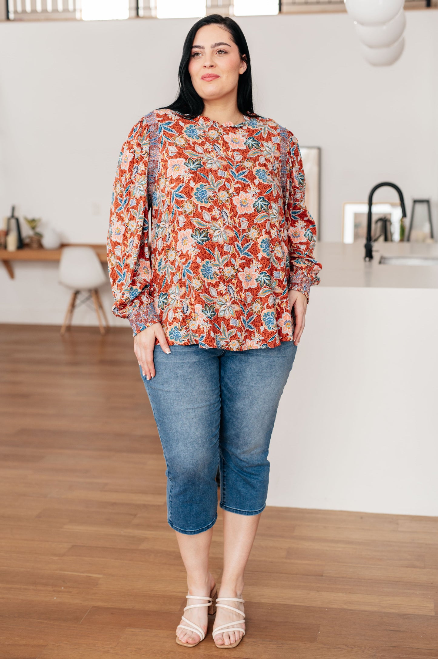 Floral Delight Blouse - Savanna Jane