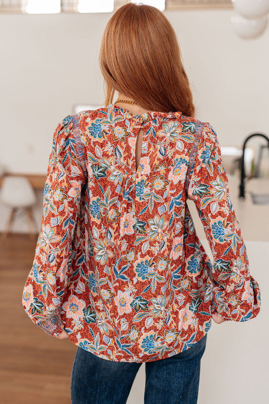 Floral Delight Blouse - Savanna Jane