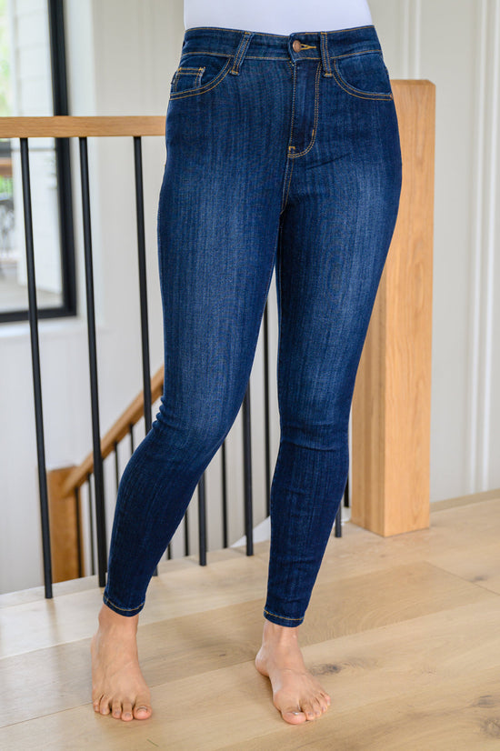 Georgia Back Yoke Skinny Jeans w/Phone Pocket - Judy Blue