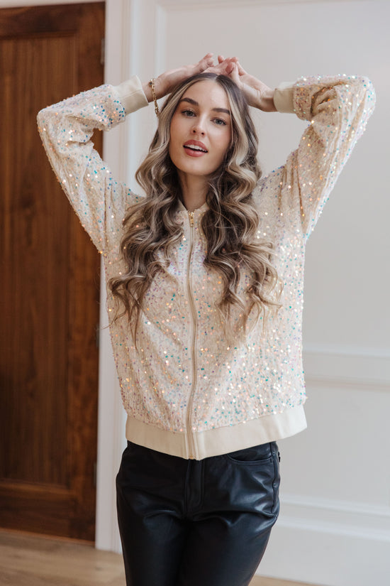 Sequin Bomber (6-16 Yrs)