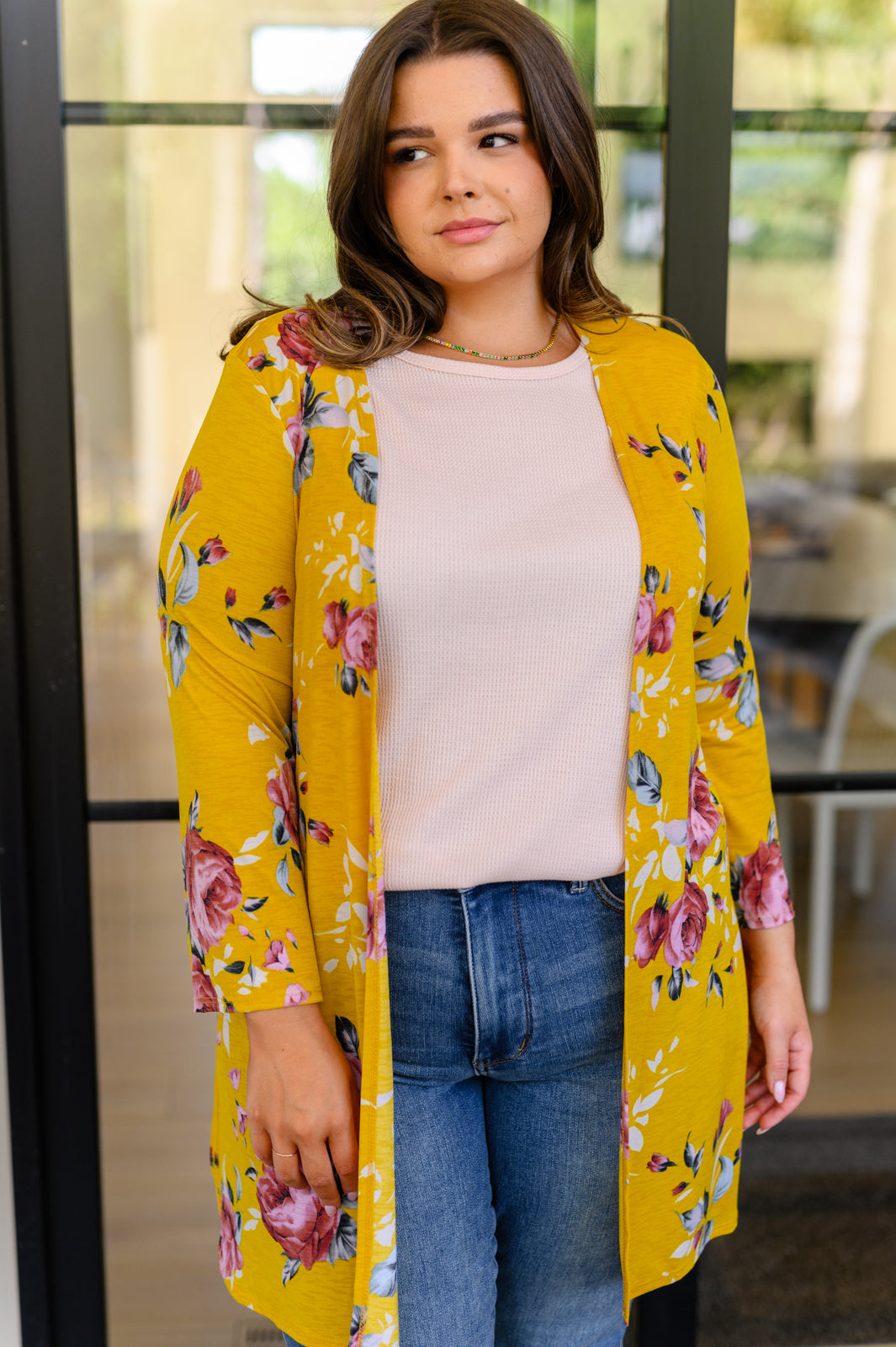 Grow As You Go Floral Cardigan - Heimish