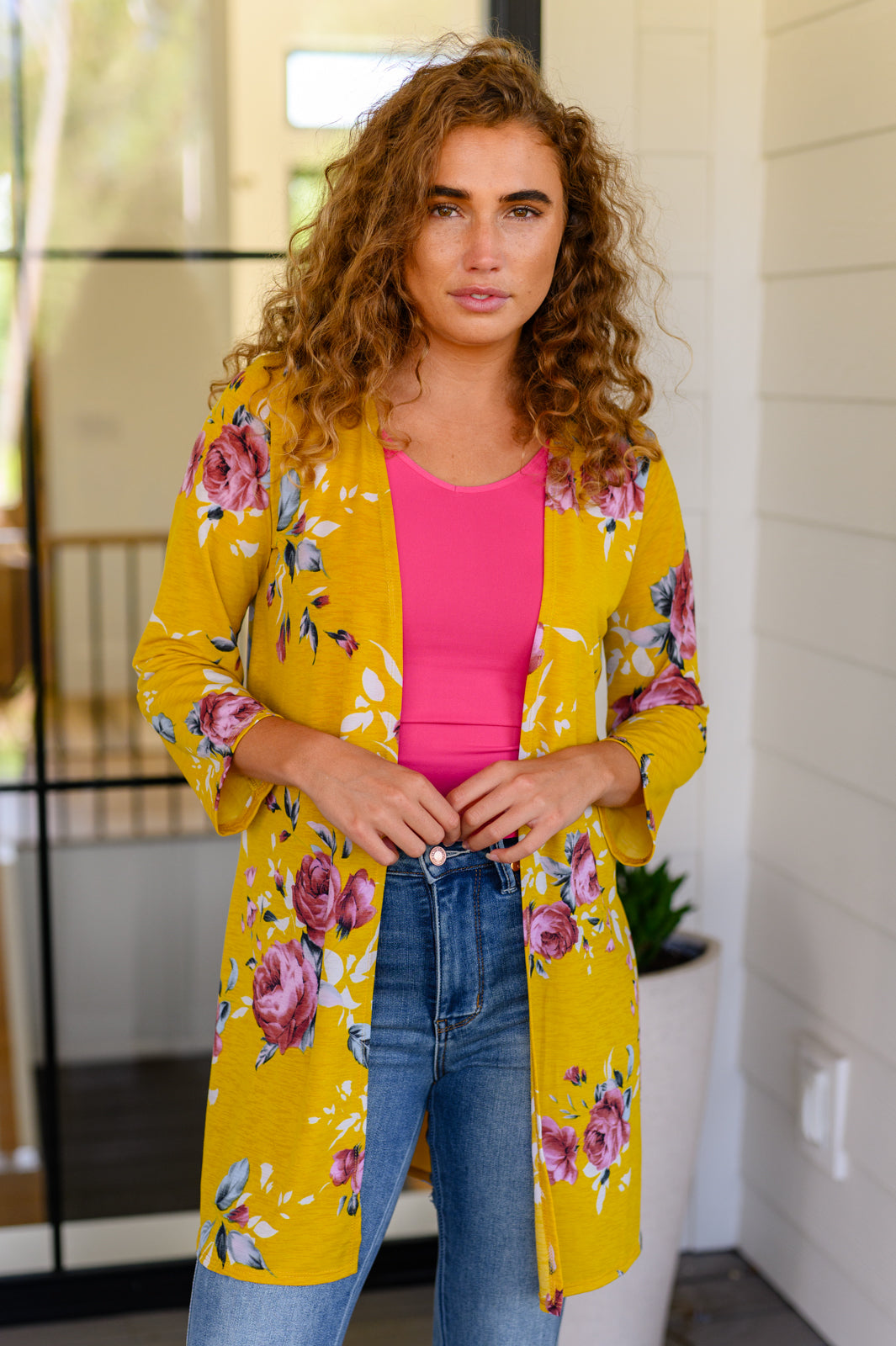 Grow As You Go Floral Cardigan - Heimish