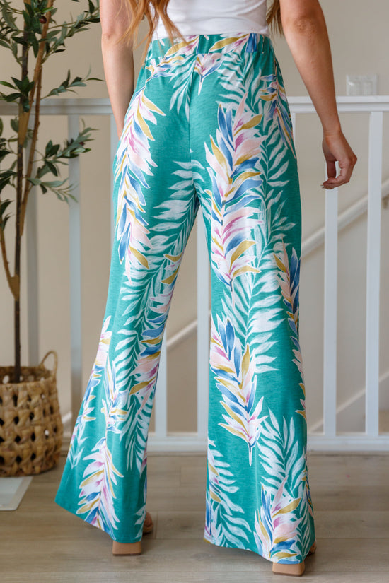 Hawaiiana Floral Print Pants - Shopin LA