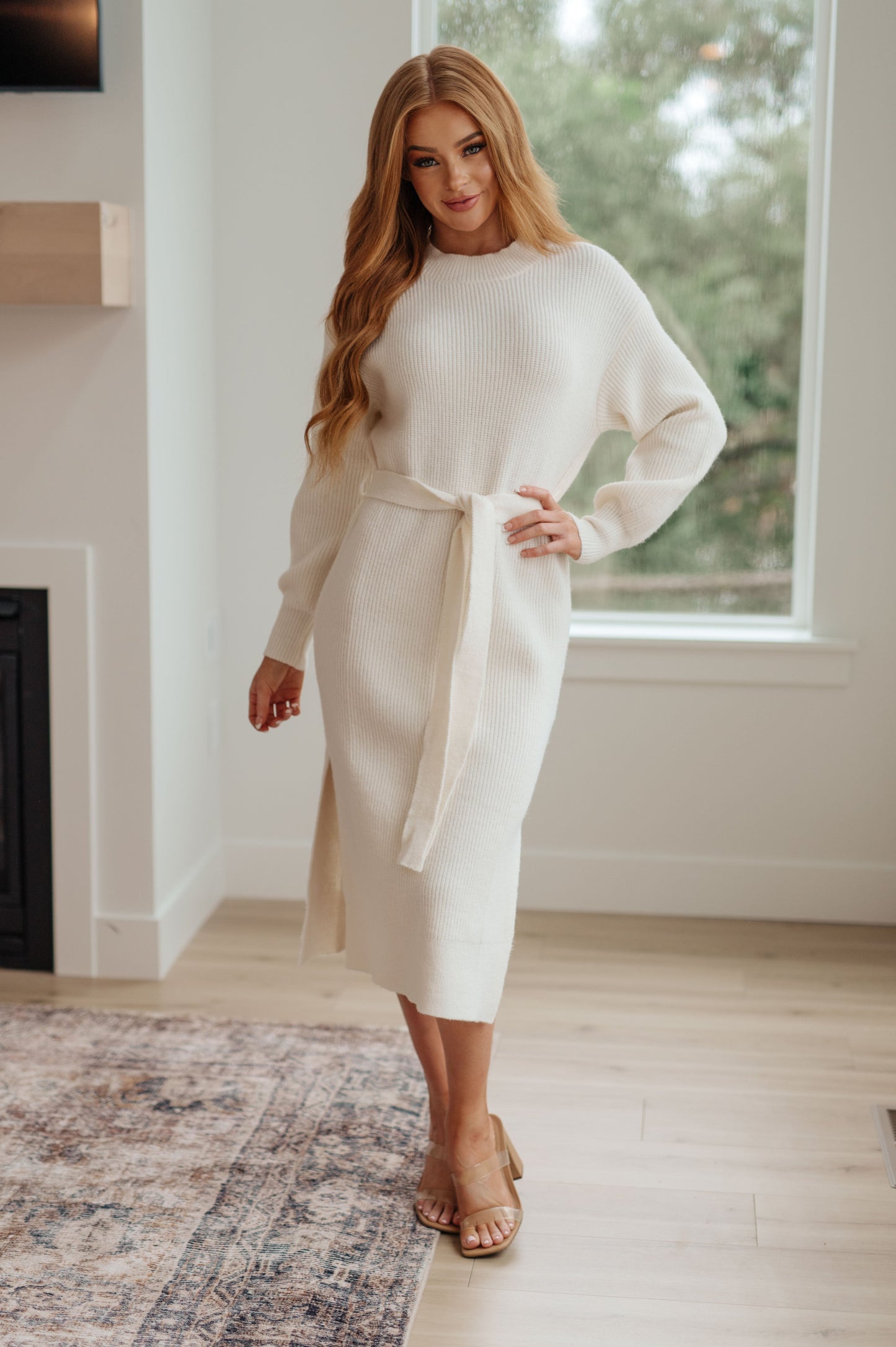 Hello Darling Sweater Dress - Annie Wear