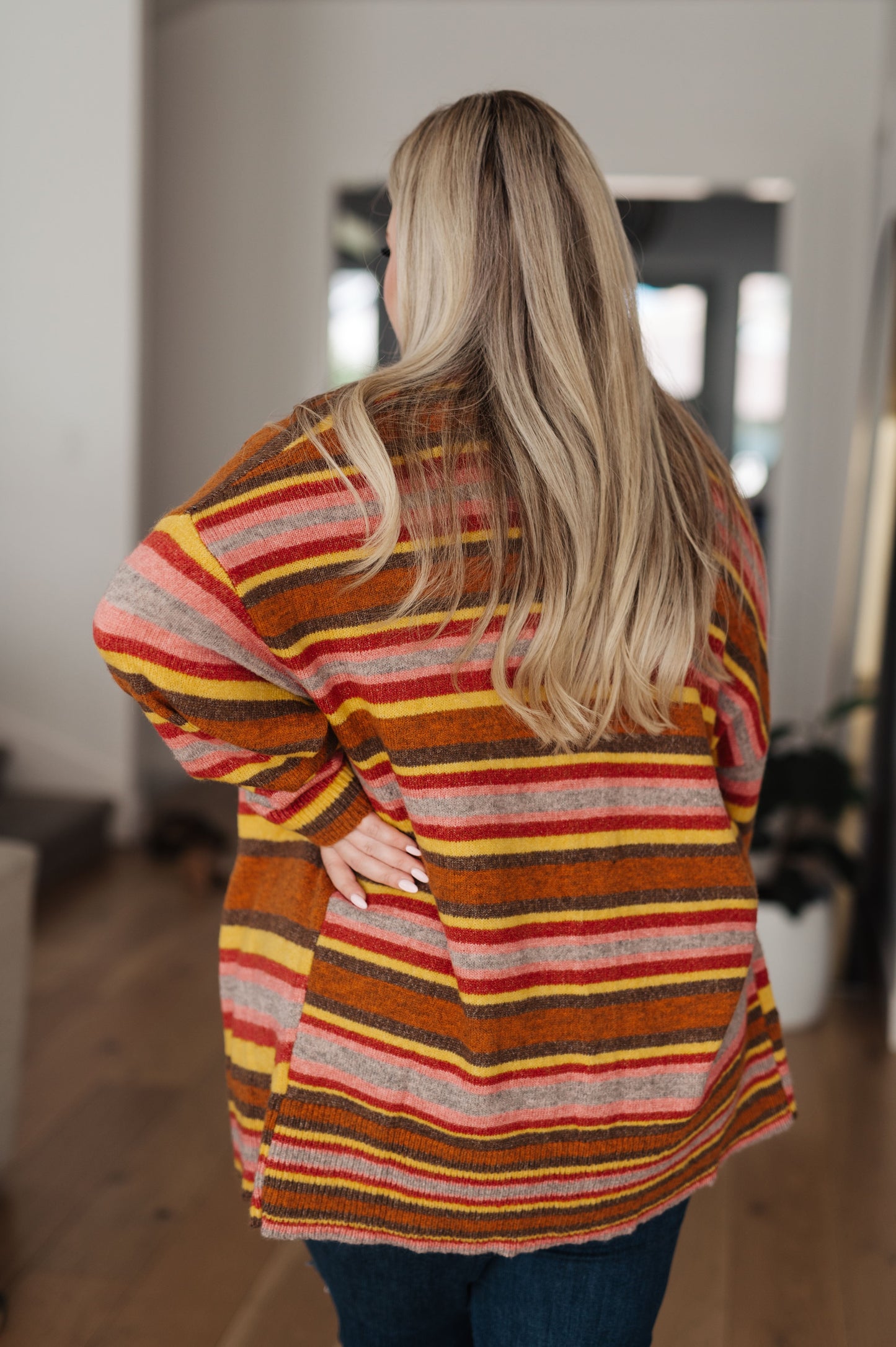 Henny Penny Striped Cardigan - GeeGee