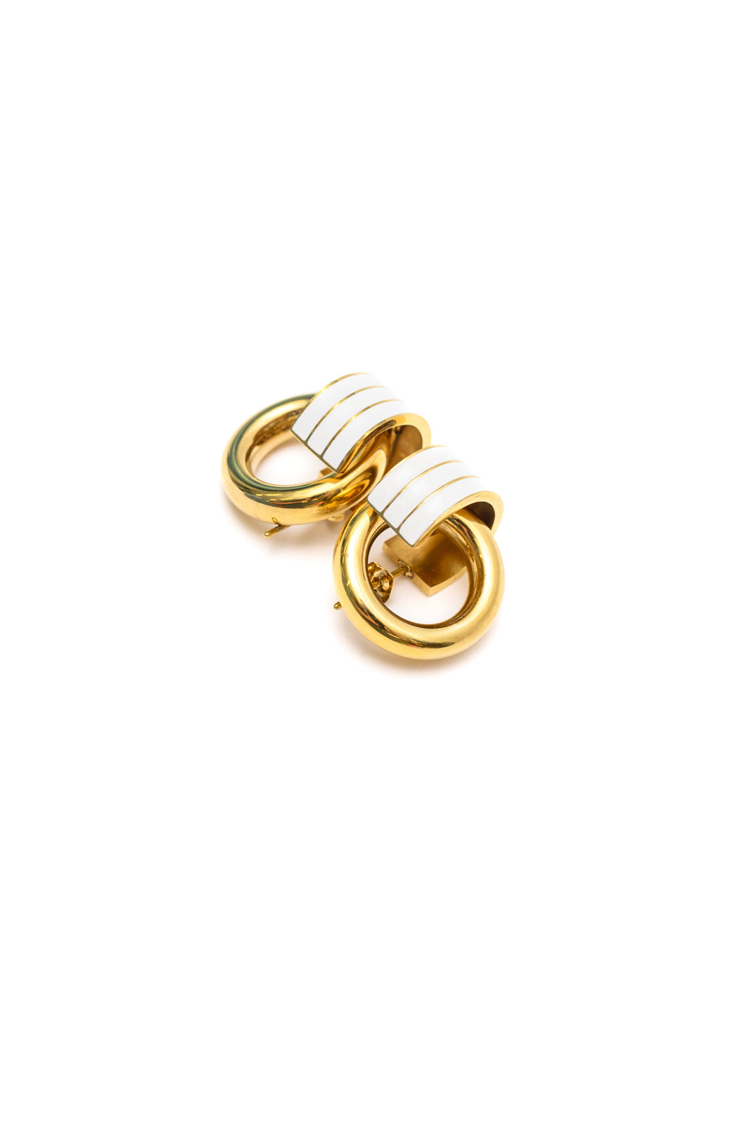 High Class Hoop Earrings - 18K Gold