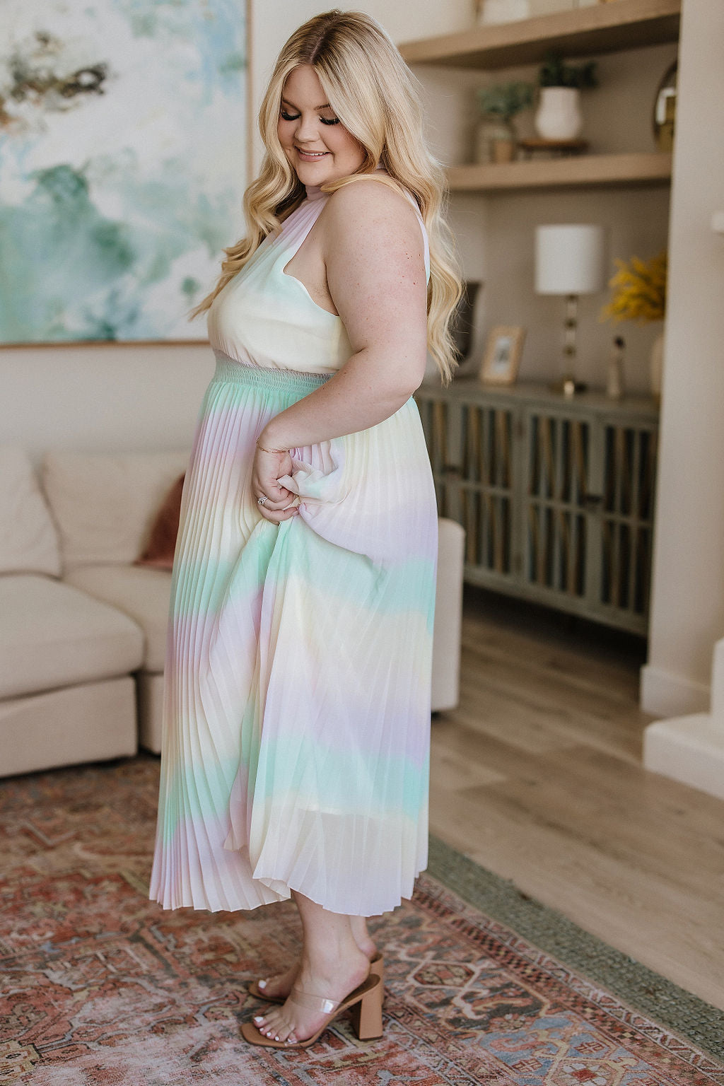 Irresistibly Iridescent Maxi Dress - Davi & Dani