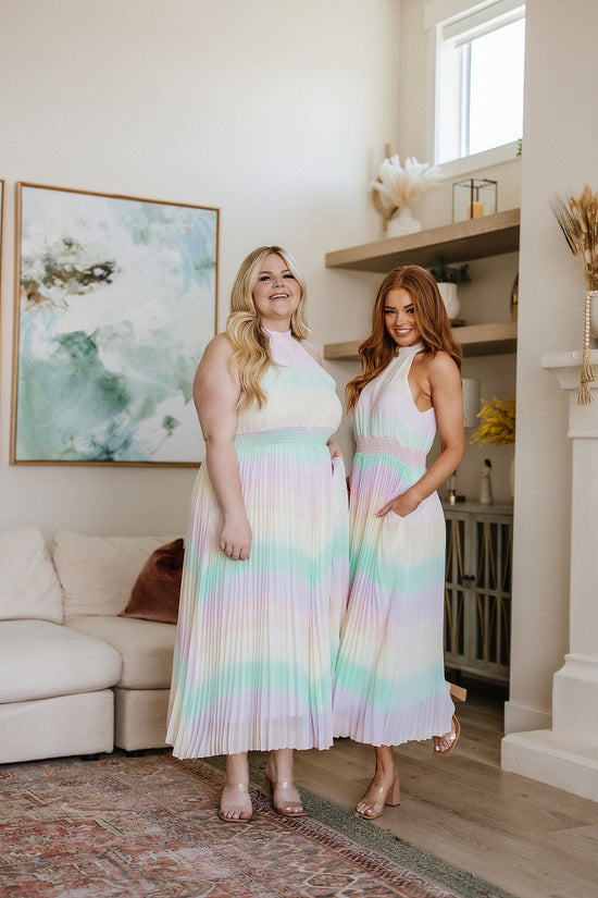 Irresistibly Iridescent Maxi Dress - Davi & Dani