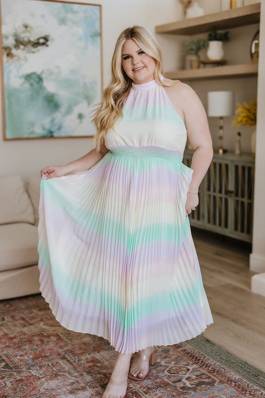 Irresistibly Iridescent Maxi Dress - Davi & Dani