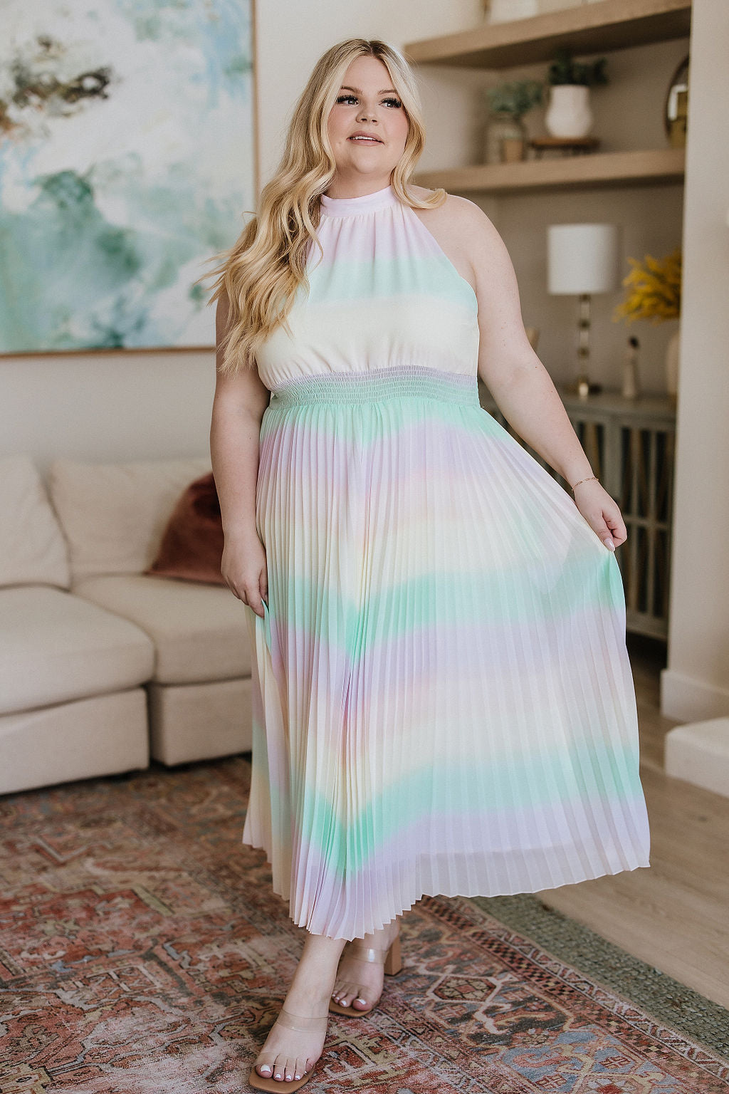 Irresistibly Iridescent Maxi Dress - Davi & Dani