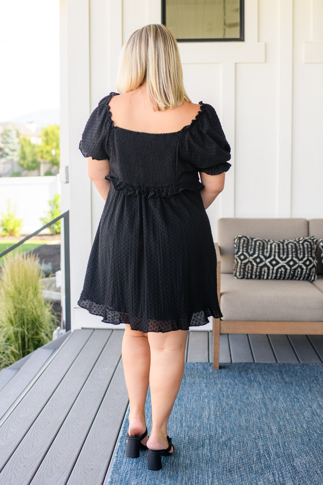 It's Cocktail Hour Ruffle Detail Dress - Andree By Unit