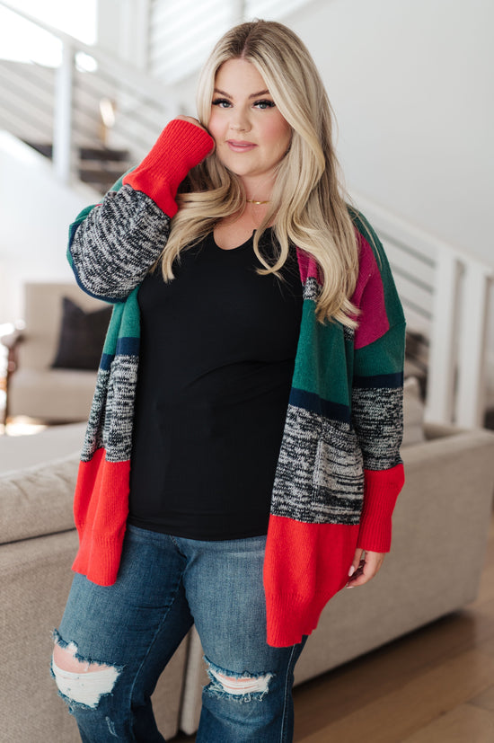 Keep it Cozy Striped Cardigan - Haptics