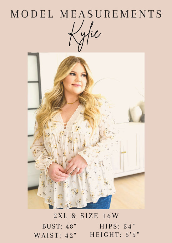 Blissed Out Button Up Babydoll Tunic - Jodfil