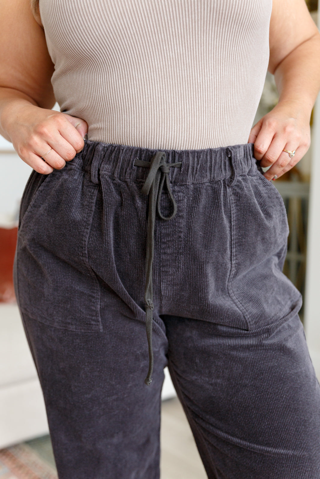 Less Confused Corduroy Pants - Jodifl