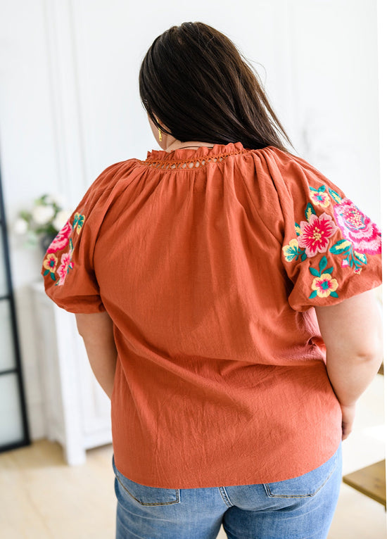 Luisa Embroidered Blouse - Andree by Unit