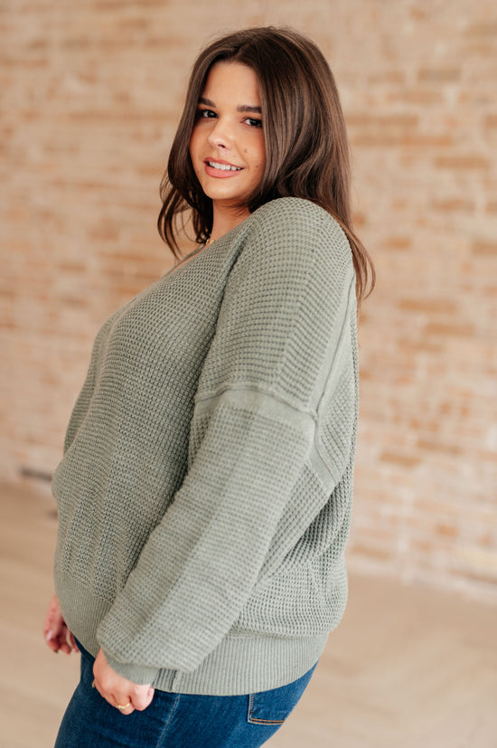 Magi Lune V-Neck Sweater - Heyson