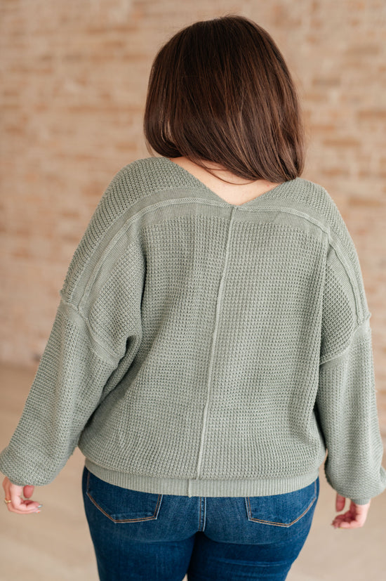 Magi Lune V-Neck Sweater - Heyson