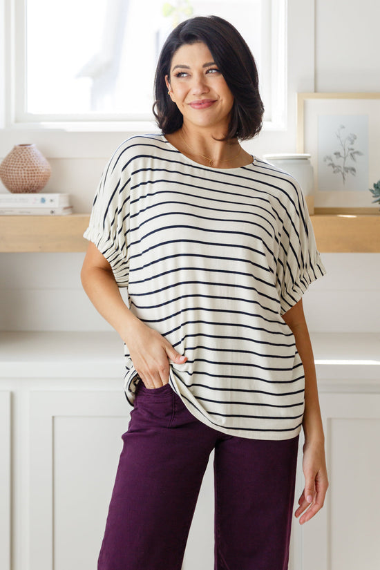 Much Ado About Nothing Striped Top - Shopin LA