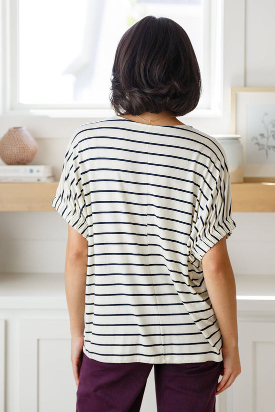 Much Ado About Nothing Striped Top - Shopin LA