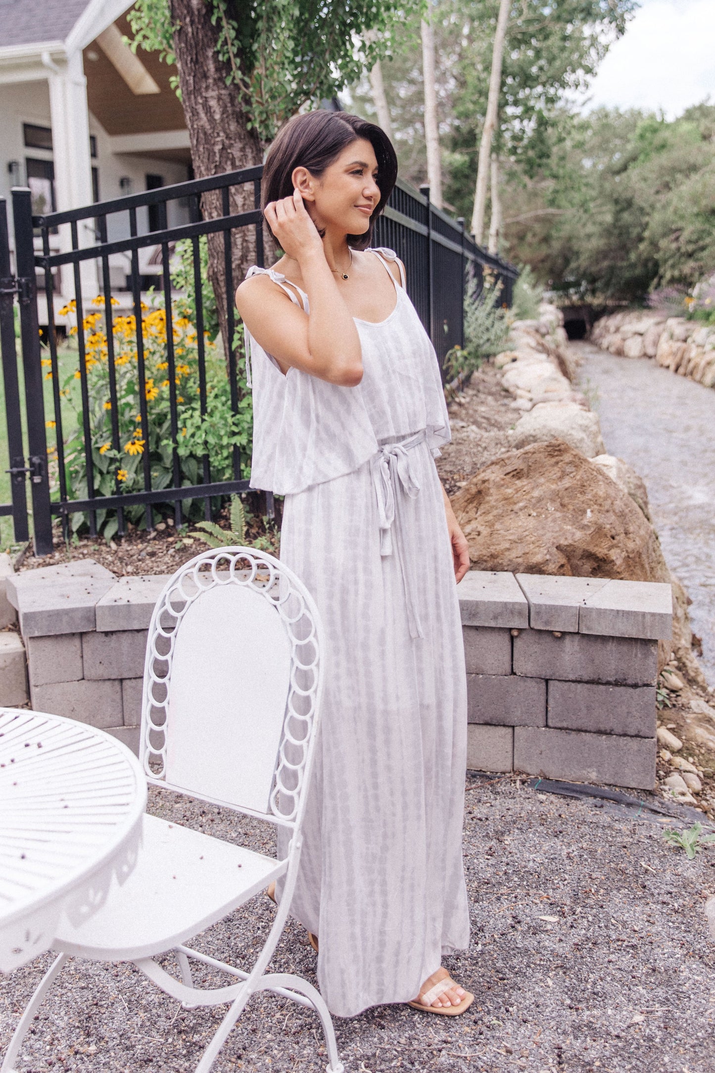 No More Grey Skies Maxi Dress - Lovely Melody