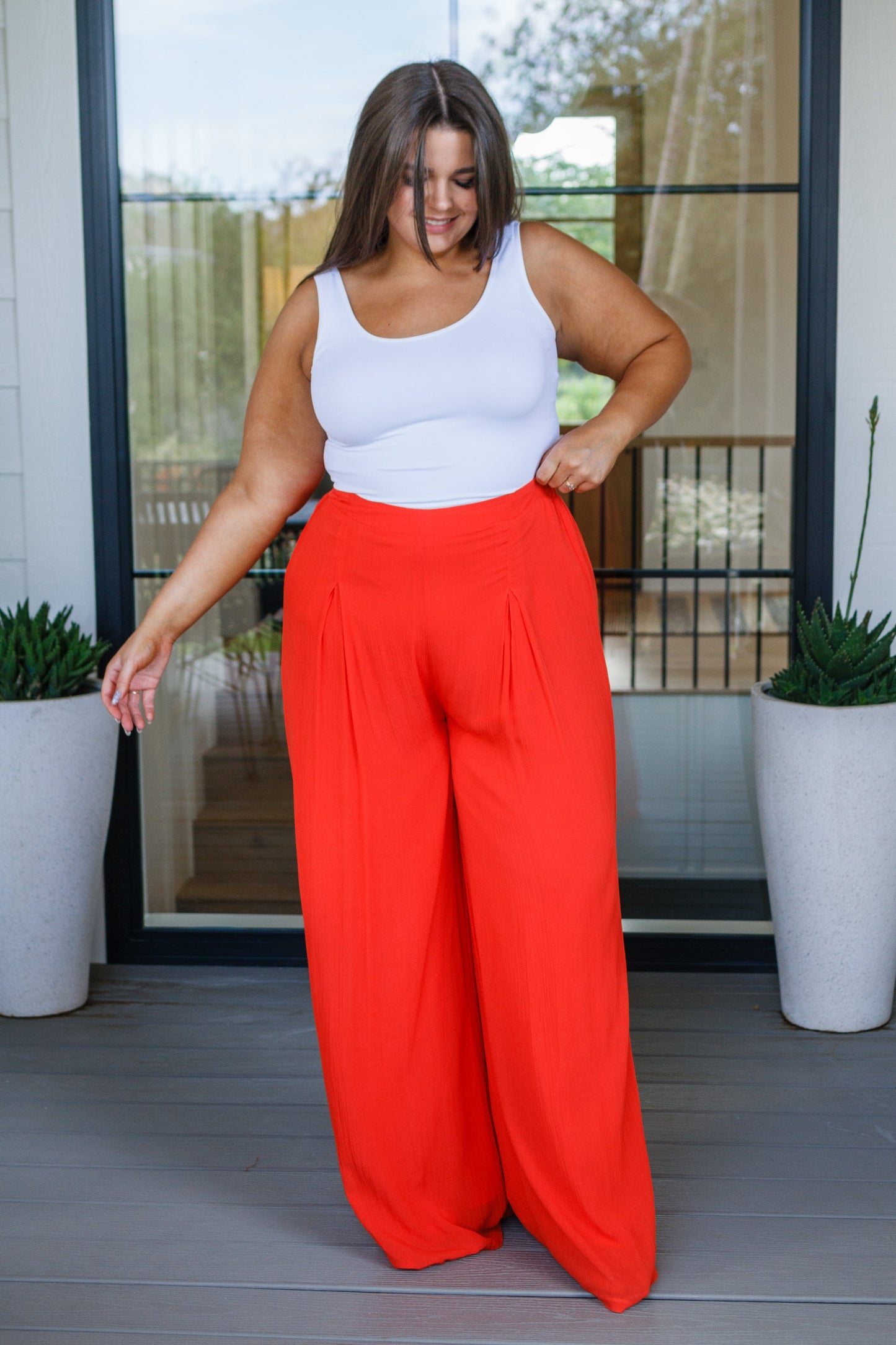 Not So Subtle Wide Leg Pants - GeeGee