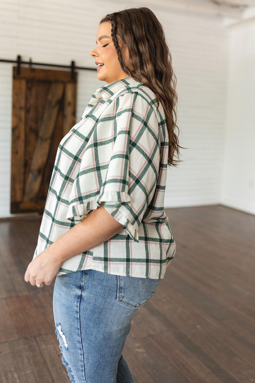 Perfect Picnic Plaid Top - Andree By Unit